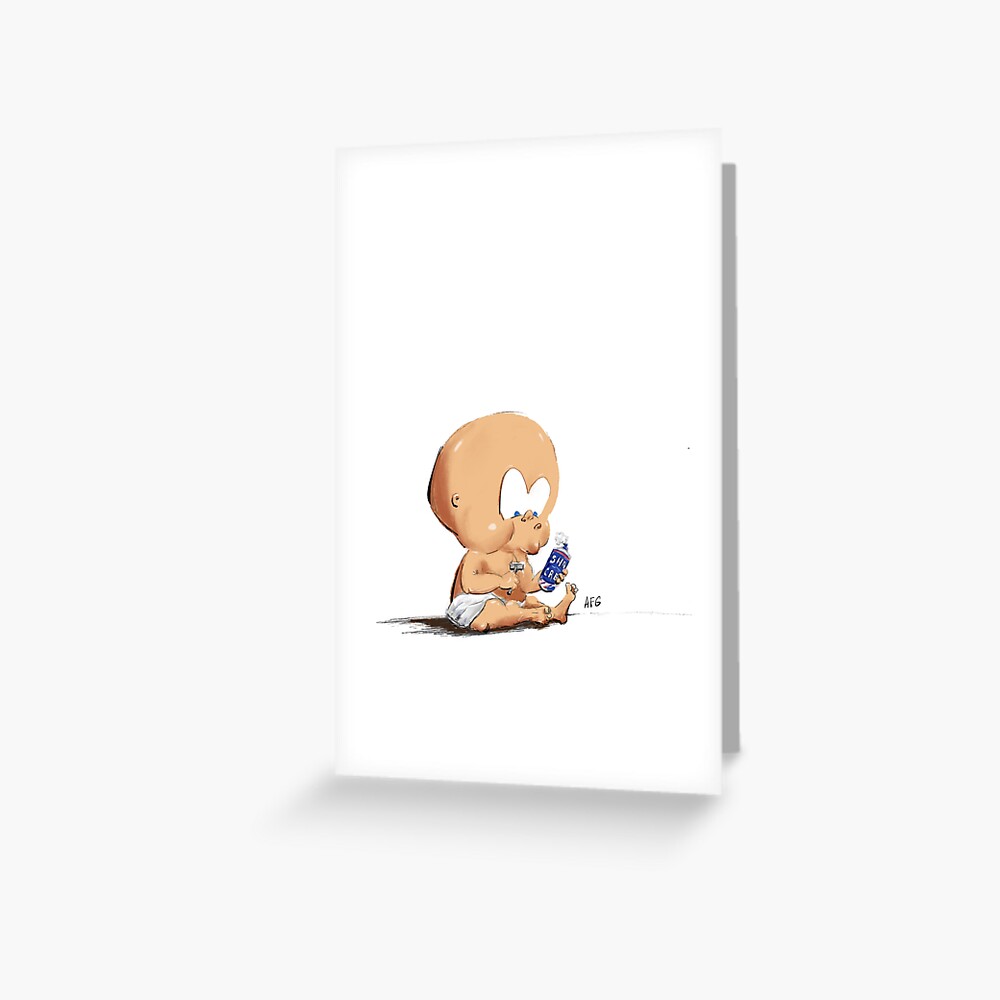 Item preview, Greeting Card designed and sold by aaronfg.