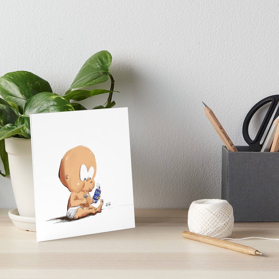 Item preview, Art Board Print designed and sold by aaronfg.