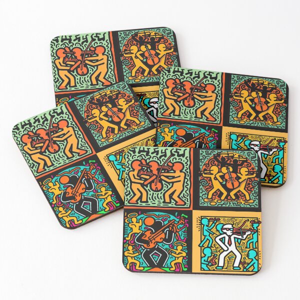 Item preview, square orchestra musicians designed and sold by jsebouvi.