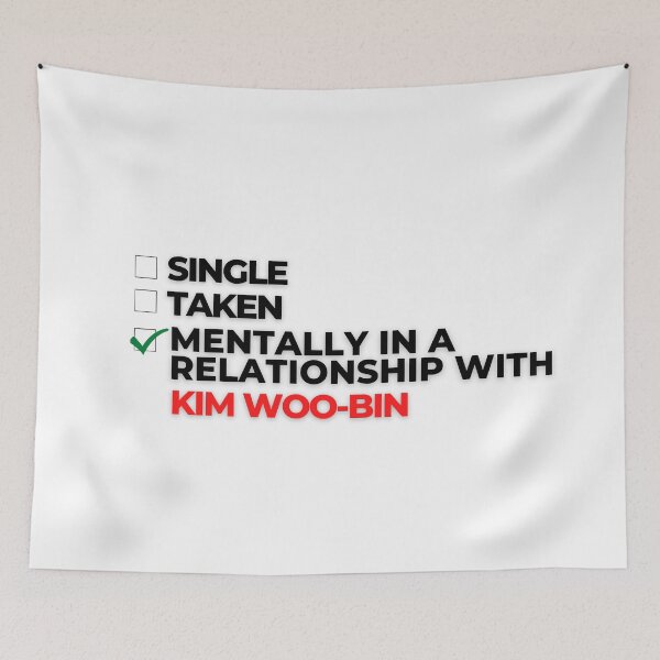Item preview, Mentalmente en una relación con Kim Woo-bin designed and sold by Itsheartshop.
