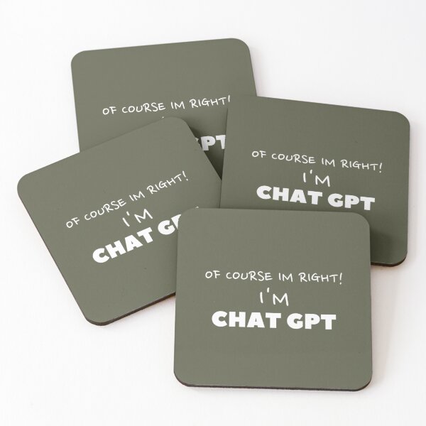 Item preview, The Confident Chat GPT T-Shirt: Because Of Course I'm Right! designed and sold by ChatGPT.