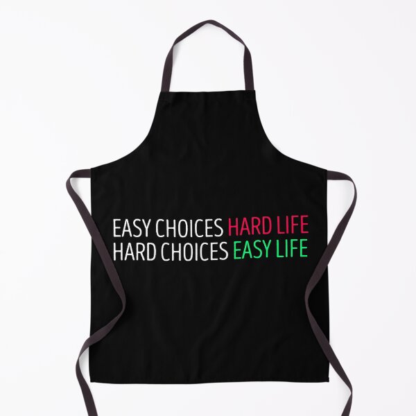 Item preview, Hard Choices Easy Life designed and sold by 5thseason-shop.