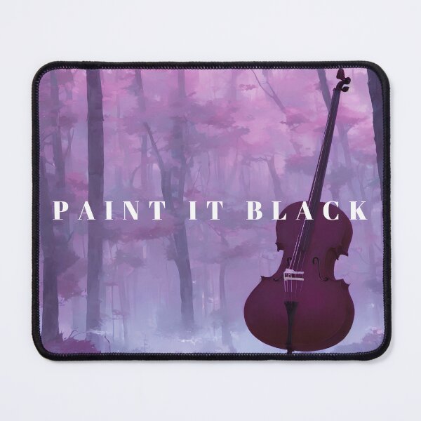 Item preview, Paint it Black designed and sold by ACatinSpace.