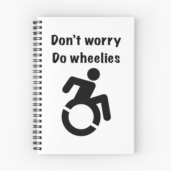 Item preview, Don’t Worry, Do Wheelies designed and sold by Criptastical.