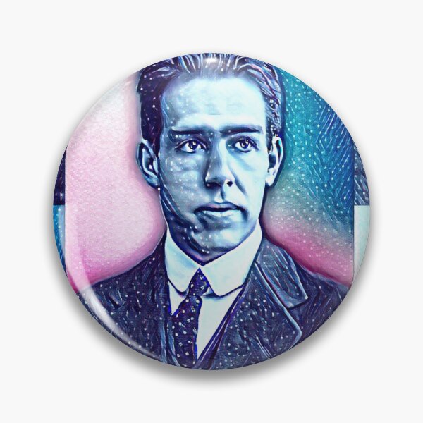 Item preview, Niels Bohr Artwork | Niels Bohr Portrait | Niels Bohr Wall Art  designed and sold by Suyogsonar25.