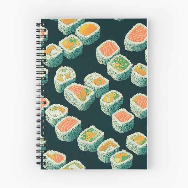 Aperçu de l'œuvre Rouleaux de sushi créée et vendue par Fragpop.