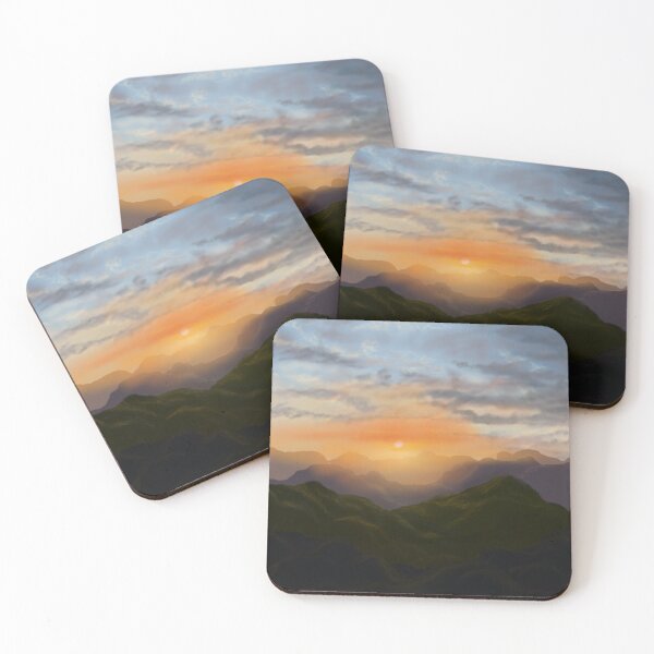 Item preview, Mountain sunset in Puerto Rico designed and sold by Jane Domenech.