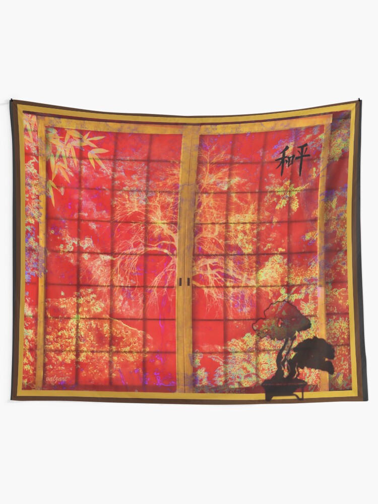 Alternate view of Peaceful Portal Tapestry
