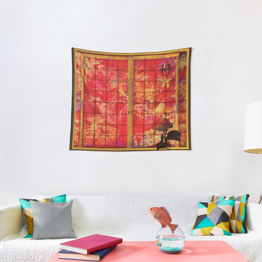 Peaceful Portal Tapestry