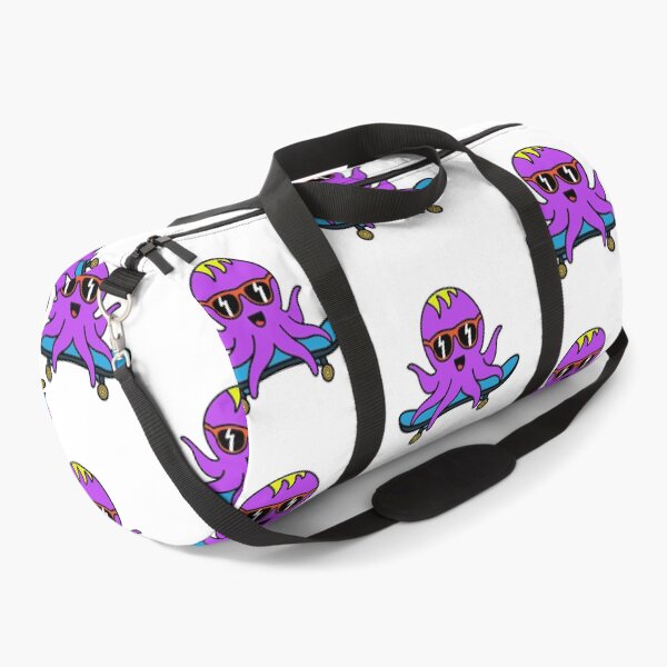 Item preview, Octopia-art with sunglasses skating drawing designed and sold by Blondiabshop.