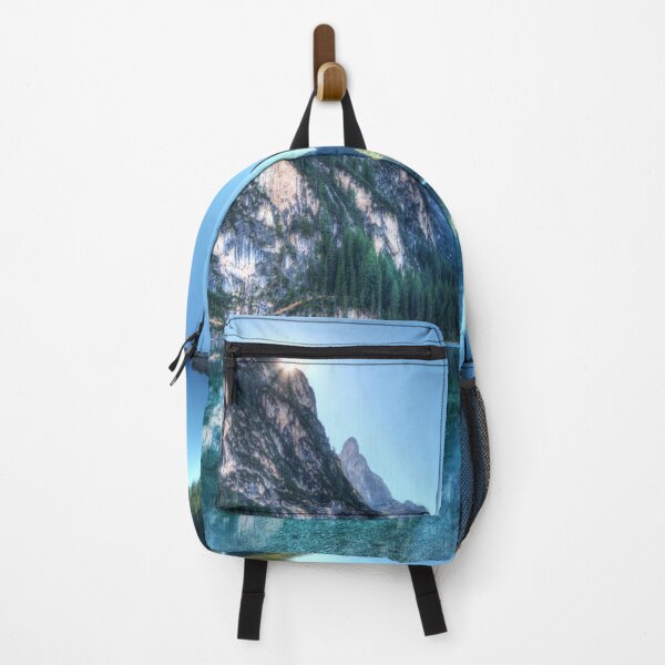 Item preview, The picturesque nature of the mountain and the water with the bright sun designed and sold by Ahmedslman.
