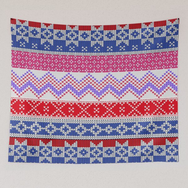 Item preview, Crochet Knitting winter art designed and sold by Swagmode.