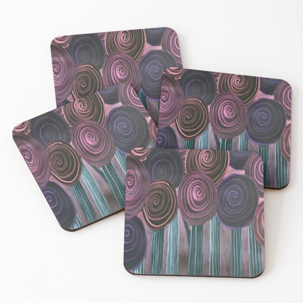 Item preview, Dark Lollipop Tree Swirl - Art designed and sold by jolabrese.