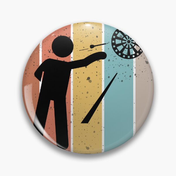 Item preview, Enjoy Darts, Dart Throwing Sports, Bullseye, Retro Vintage designed and sold by efenem.