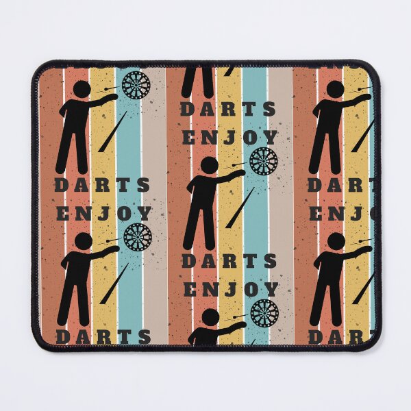 Item preview, Enjoy Darts, Dart Throwing Sports, Bullseye, Retro Vintage designed and sold by efenem.