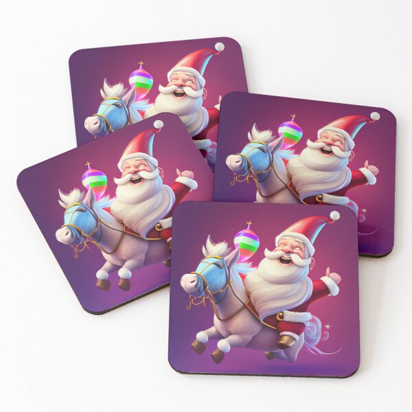 Item preview, Happy Santa ride on horse designed and sold by madydudu.