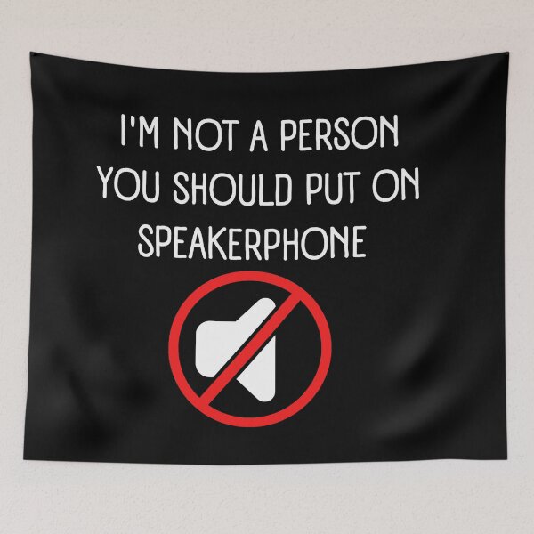 Item preview, No soy una persona que debas poner en altavoz designed and sold by SmartCastle.