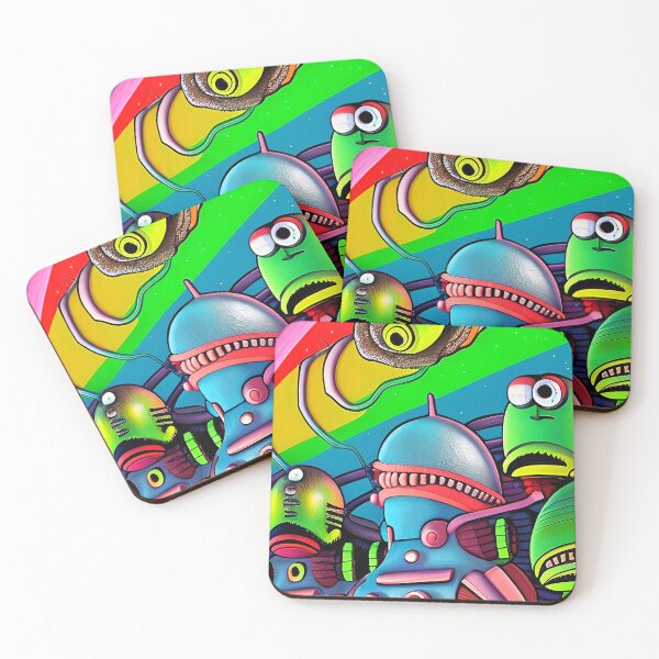 Item preview, Pop art surrealism characters. Colorful designed and sold by Neo-Expression.
