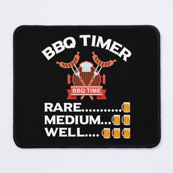 Item preview, BBQ Timer Funny Grilling Barbecue Beer Humor designed and sold by Web CreationsNL.