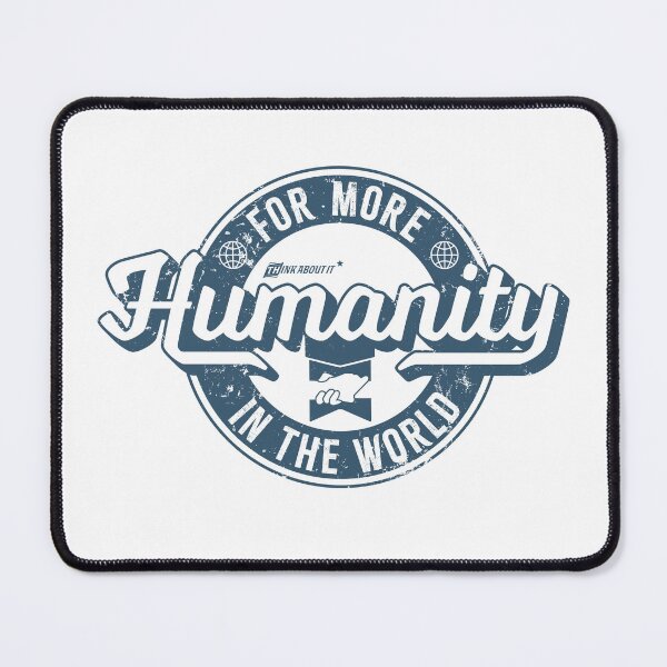 Item preview, Retro label with a worn look for more humanity designed and sold by U-WESTDESIGN.