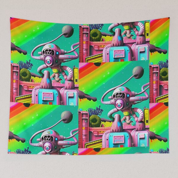 Item preview, Colorful pop art surrealism designed and sold by Neo-Expression.
