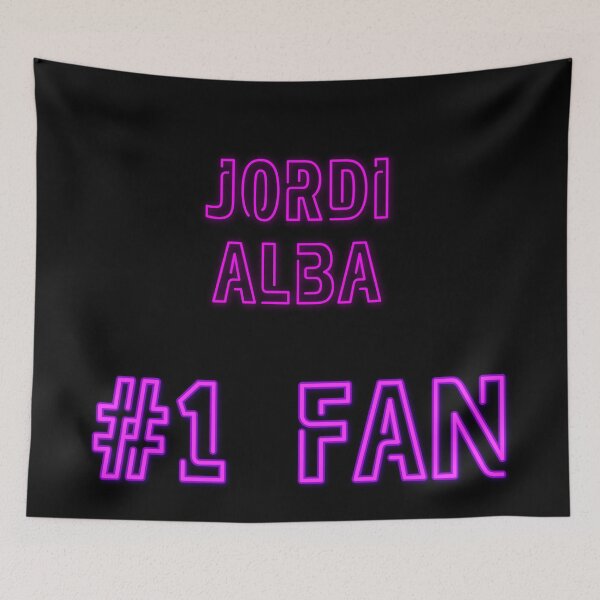 Item preview, Jordi Alba - #1 fan designed and sold by 2Girls1Shirt.