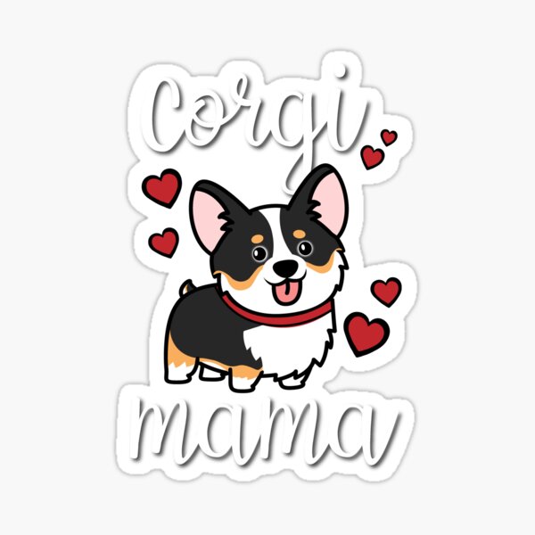 Item preview, Kawaii Black Tricolor Corgi designed and sold by ouchmypancreas.