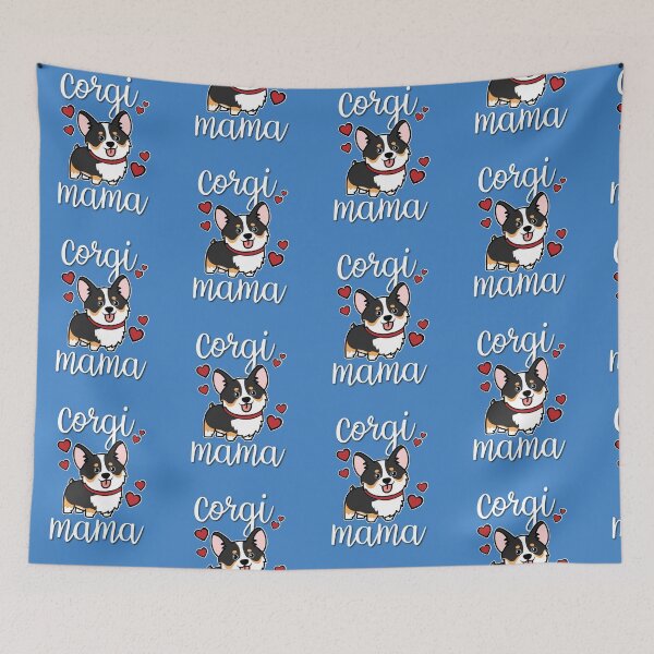 Item preview, Kawaii Black Tricolor Corgi designed and sold by ouchmypancreas.