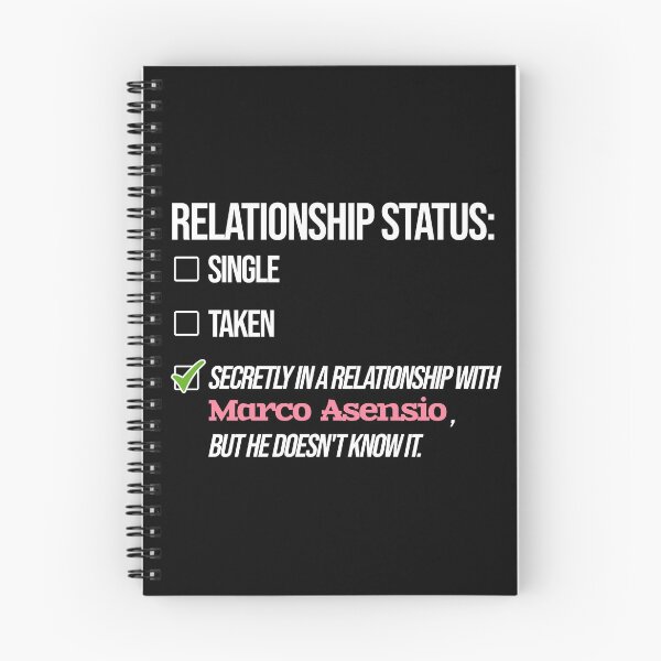 Item preview, Marco Asensio - Relationship designed and sold by 2Girls1Shirt.