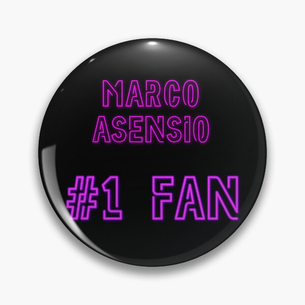 Item preview, Marco Asensio - #1 fan designed and sold by 2Girls1Shirt.