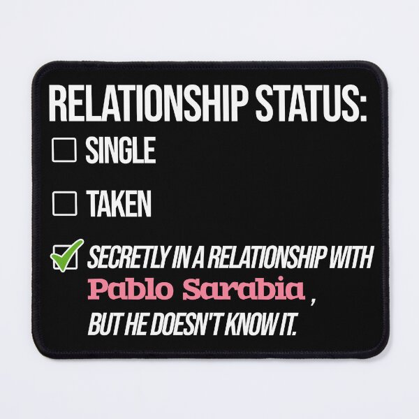 Item preview, Pablo Sarabia - Relationship designed and sold by 2Girls1Shirt.
