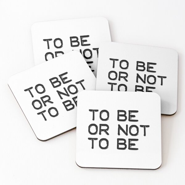 Item preview, To be or not to be 2 (black) designed and sold by didijuca.