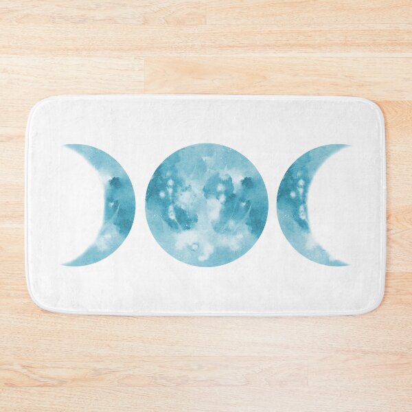 Item preview, Blue Triple Moons - Triple Goddess - Northern Hemisphere designed and sold by Annalee Beer.