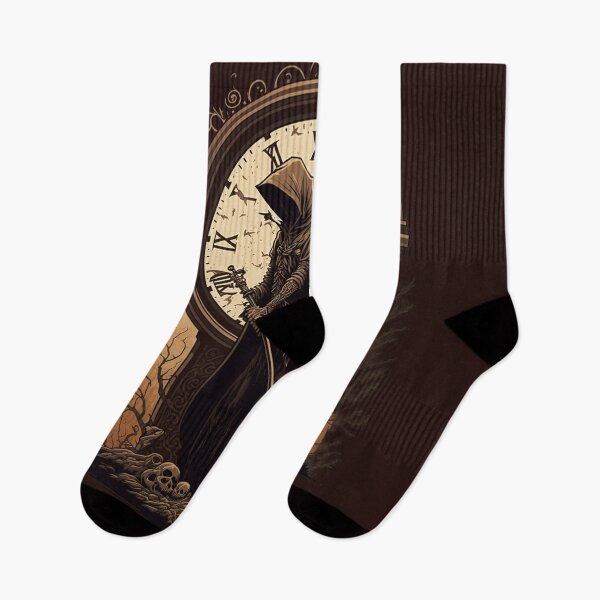 Item preview, Time's Up: Steampunk Grim Reaper designed and sold by Abili-Tees.