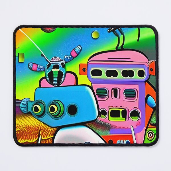 Item preview, Colorful pop art surrealism designed and sold by Neo-Expression.