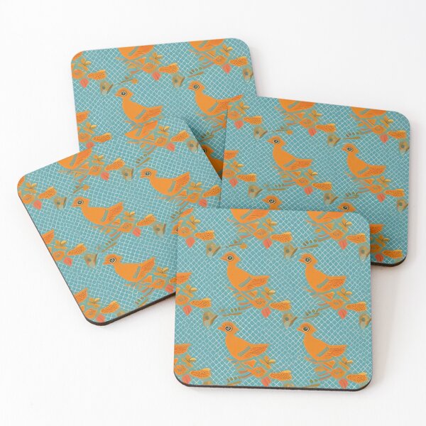 Item preview, Every birdy Golder Birds pattern designed and sold by SKProducts1.