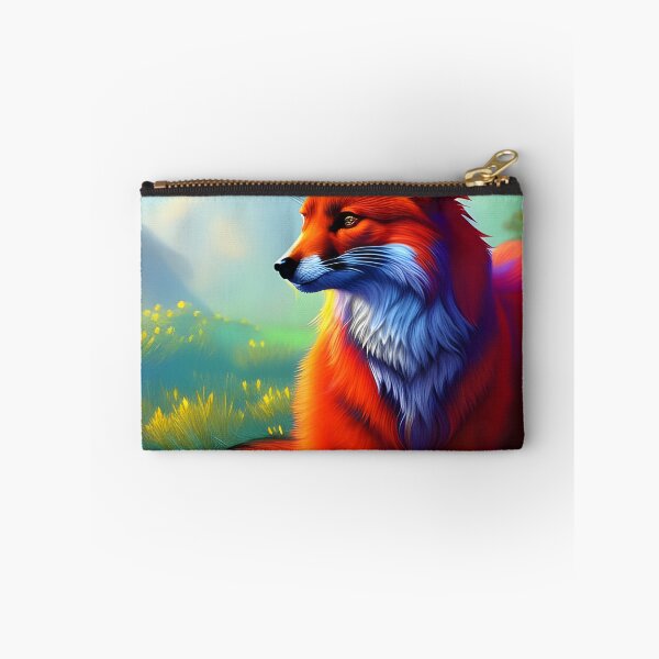 Artikelvorschau, Rotfuchs, AI generierte Kunst entworfen und verkauft von ACC .