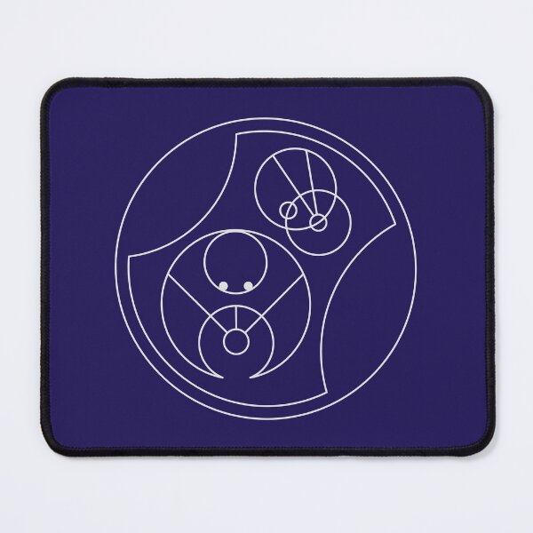 Item preview, F#*£  You in circular gallifreyan (blue) designed and sold by Ukuleledoodle.