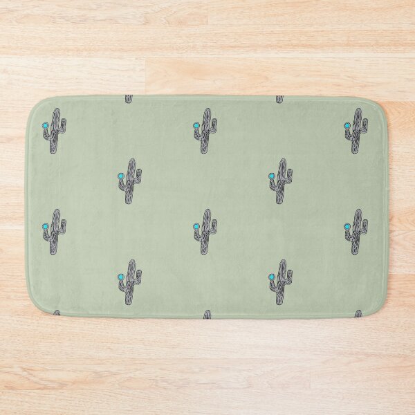 Item preview, Western silver / turquoise cactus designed and sold by mbstickerco20.