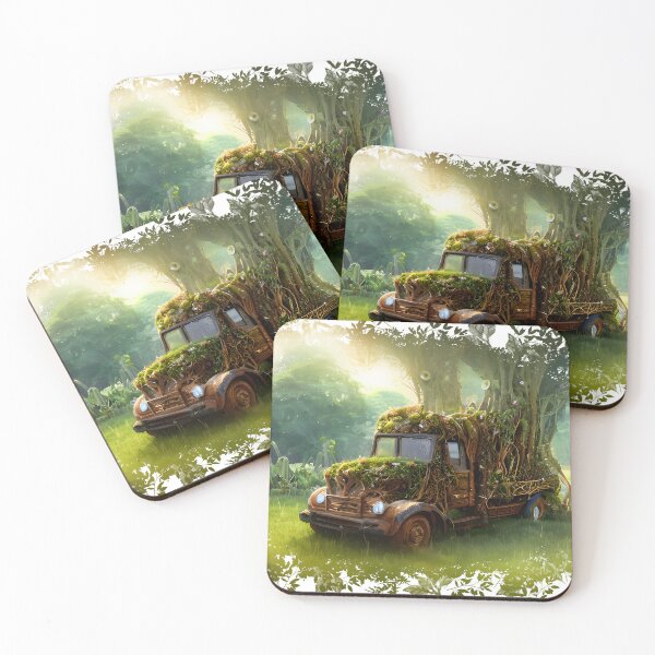 Item preview, organic truck, Below zero emissions! designed and sold by Digisabella.
