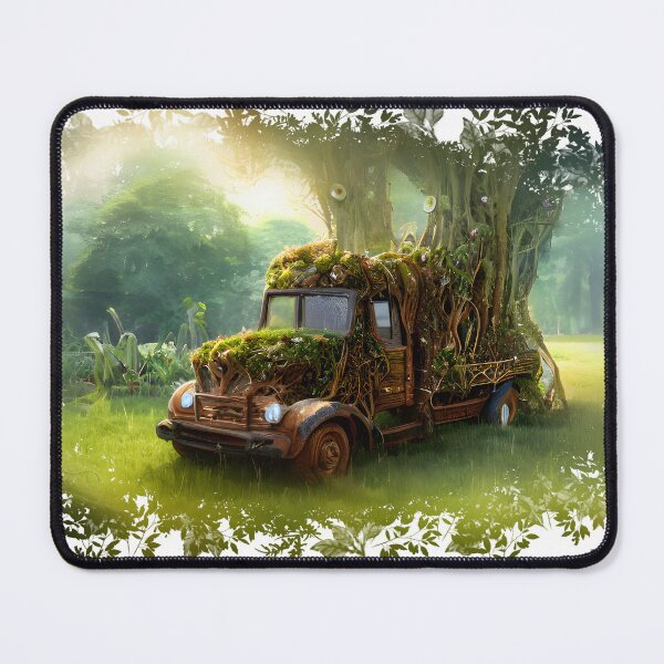 Item preview, organic truck, Below zero emissions! designed and sold by Digisabella.