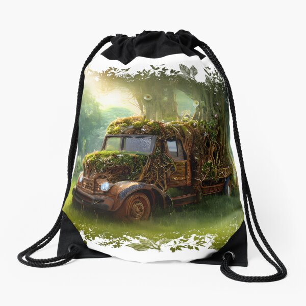 Aperçu de l'œuvre organic truck, Below zero emissions! créée et vendue par Digisabella.