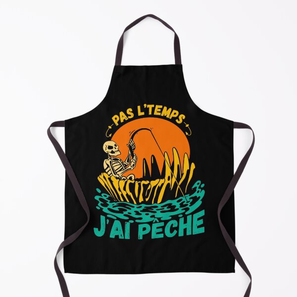Aperçu de l'œuvre Pas L'Temps J'ai Pêche cadeau papa pecheur créée et vendue par thegoodplan.