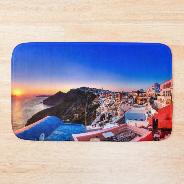Item preview, Santorini Sunset Panorama  designed and sold by Paul Thompson Photography.