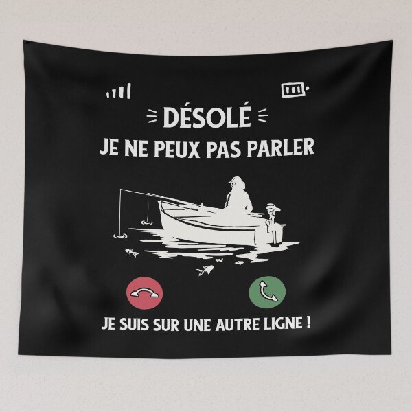 Item preview, Désolé, je Suis sur Une Autre Ligne Pêche Pour Pêcheurs papa designed and sold by thegoodplan.