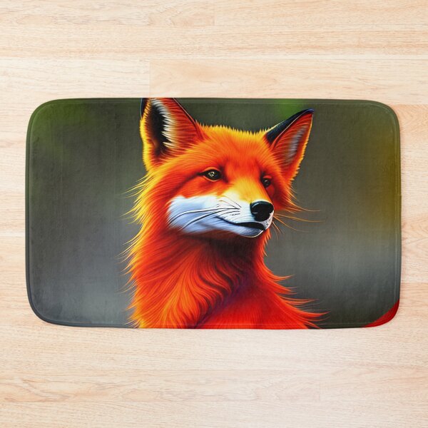 Artikelvorschau, Red Fox 2, AI-generierte Kunst entworfen und verkauft von ACC .