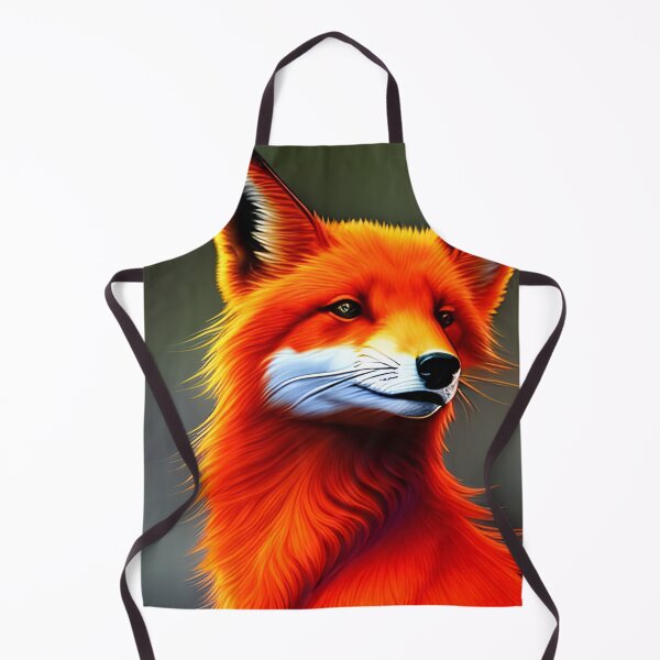 Artikelvorschau, Red Fox 2, AI-generierte Kunst entworfen und verkauft von ACC .