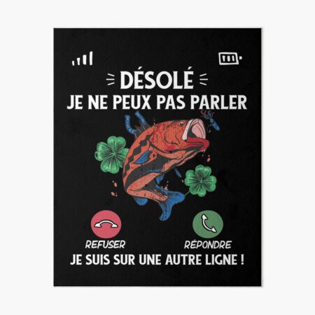 la peche m appelle cadeau homme humour