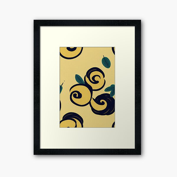 Aperçu de l'œuvre Motif floral Ukiyo-e créée et vendue par Fragpop.