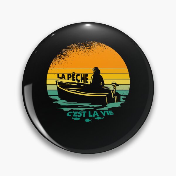 Item preview, La Pêche C'est la Vie, idee cadeau papa pêcheur designed and sold by thegoodplan.